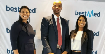 bestmed employees posing for picture
